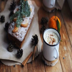 Рецепты:  Быстрый Рождественский Кекс по рецепту Чадейки. Кекс с сухофруктами